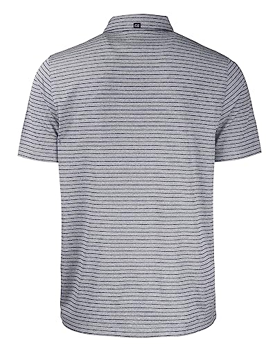 Cutter & Buck Forge Eco Heather Stripe Stretch Recycled Mens Polo2