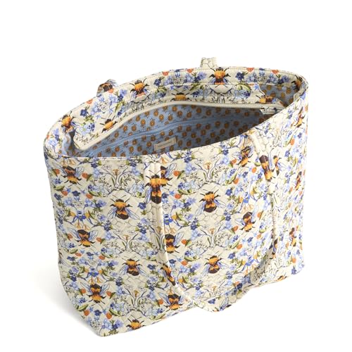 Vera Bradley Premium Cotton Original Zip Tote Bag3
