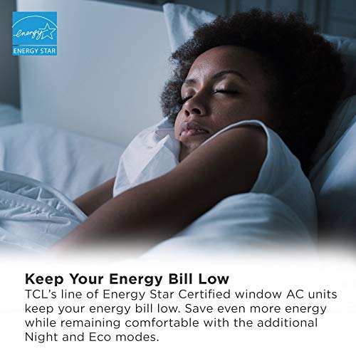 Tcl 6W3Er1-A Home Series Window Air Conditioner, 6,000 Btu, White #TOP3