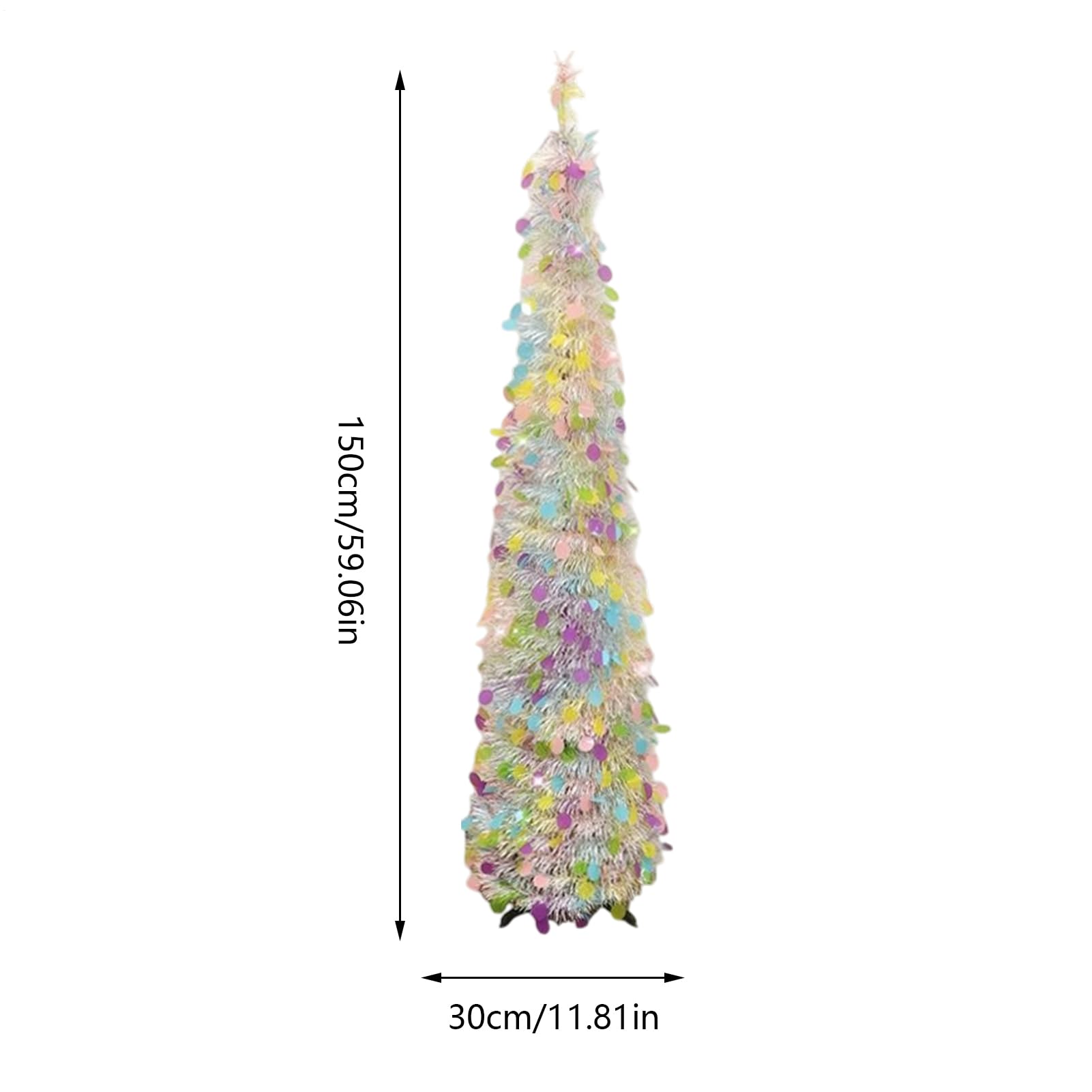 Sapins de Noël artificiels avec lumières Scintillantes Décoration De Noël