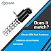 ECCPP Exhaust Right Engine Camshaft Position Actuator Oil Control Solenoid Variable Valve Comptiable Fit for 2012-2016 Hyundai Sonata 2012-2013 Kia Forte 2012-2016 Kia Sorento 918036