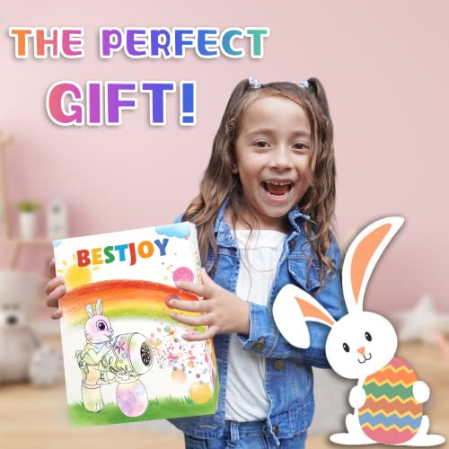 Bunny Bubble Gun Bubble Machine For Little Girls, Toddlers Girls Toys Pink Automatic Bubble Blower Birthday Gifts, Bubbles Outdoor Toys For Kids Age 3-5 4-8, Bubbles Maker With 5 Packs Bubbles Refill #TOP3