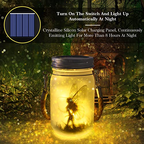 Herefun Lanterna Solare da Esterno, 2 Pezzi