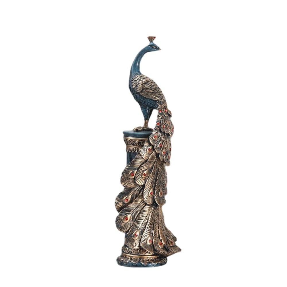 クジャク   置物 装飾品 現代工芸品美術品 クジャク 置物 装飾品 現代工芸品美術品 クジャク 置物 装飾品