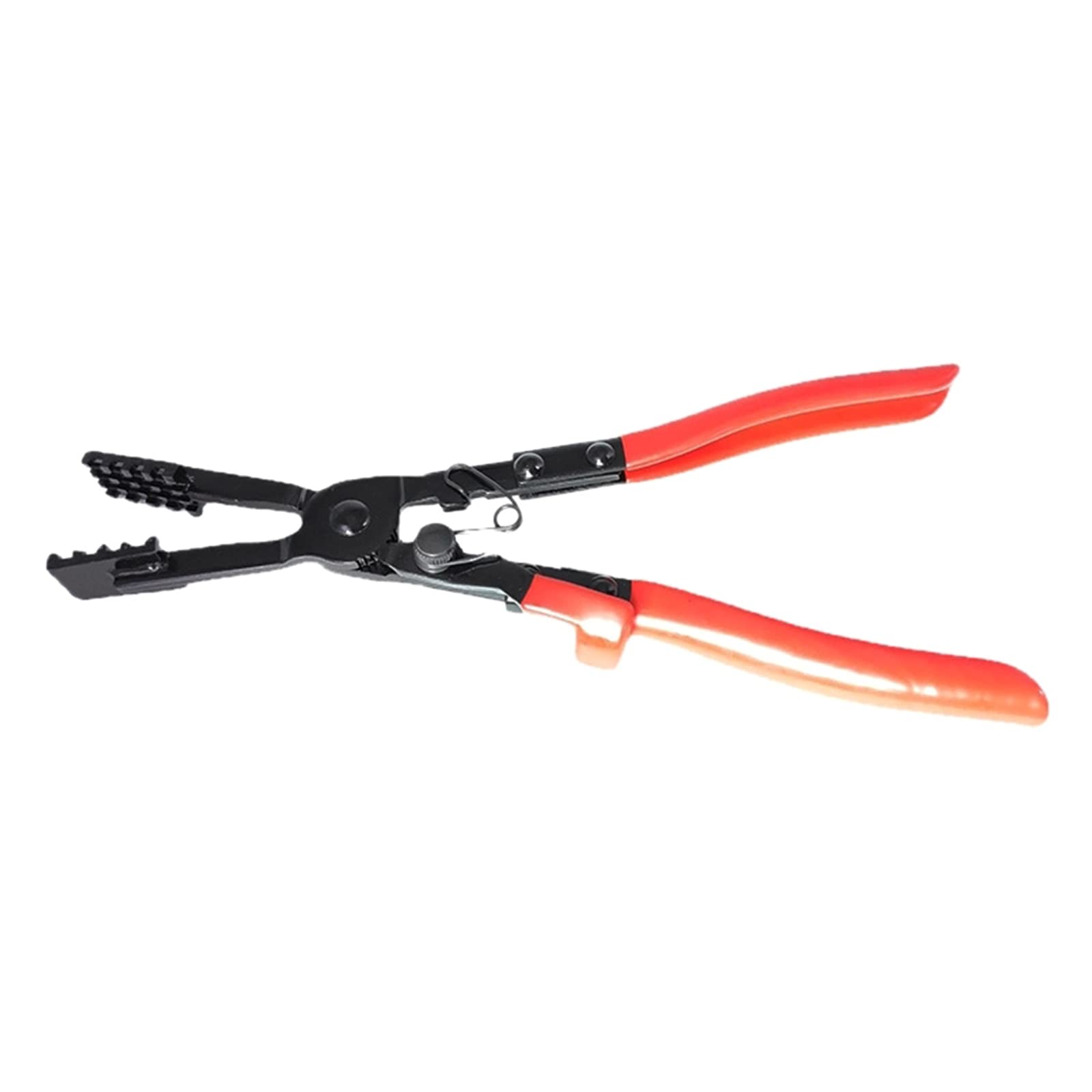 Alicates de abrazadera de manguera de metal texturizado, mango corto, abrazadera de manguera extendida para reparación de coche, herramienta de extracción de alicates de mano