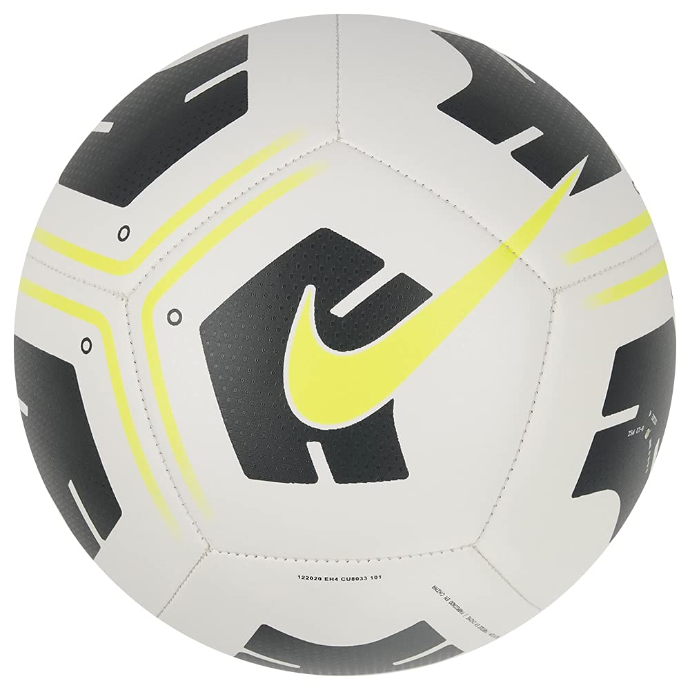 Nike Unisex's NK PARK - TEAM Recreational Soccer Ball, White/Black/(Volt), 4
