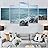 SIGNWIN 5 Panel Canvas Wall Art Modern Art Beach Coastal Expressive Global Multicolor Photography for Home Decorations Ready to Hang - 60"x32"