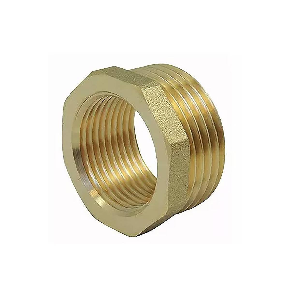 Réduction simple male/​femelle en laiton - Ø A: 1''1/​2 | Ø B: 1''1/​4