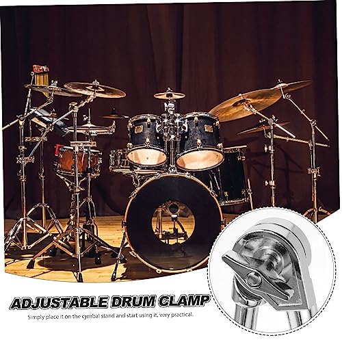 Clamp extensión brazo boom para platillo y accesorios de percusión para batería Jazz miniatura 4