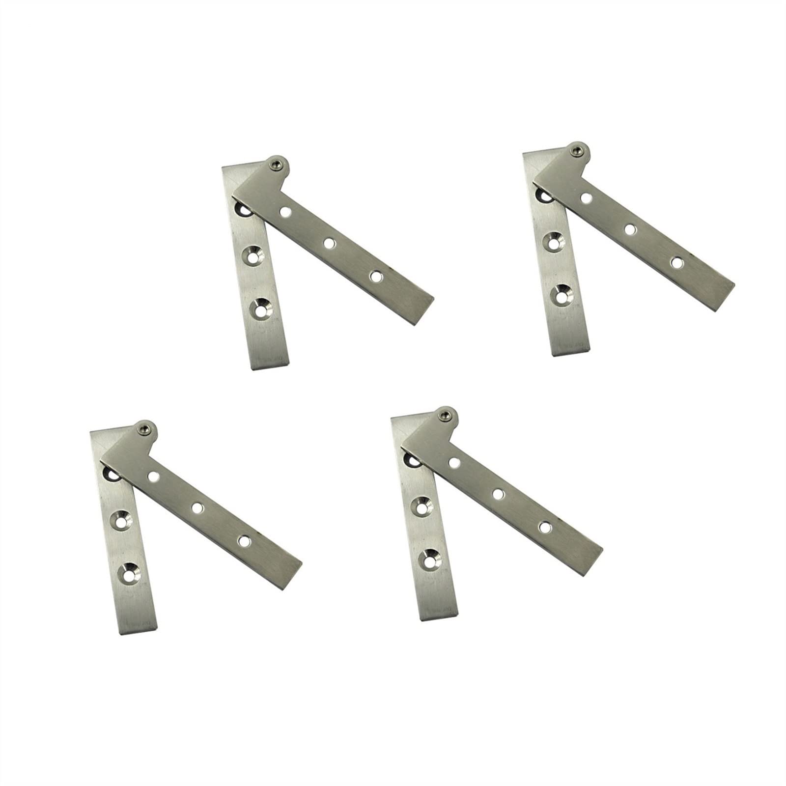 Nvsfzgiyg A 3Pcs Side-Xis Hinge Diy, For Window Turning Medium-Sized Folding Stainless Steel Door Nd Hardware Ccessories Hinges