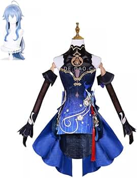 原神 甘雨 コスプレ衣装 玄玉瑶芳 海灯祭 フルセット Amazon.co.jp: [INLIMA] 原神 甘雨 海灯祭 玄玉瑶芳 コスプレ衣装＋
