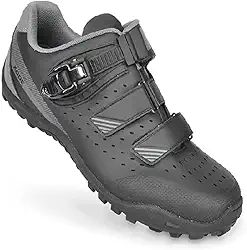 Sapatilha Ciclismo Unissex Kode Mtb Rocks Preto/Cinza SSX Multicoisas