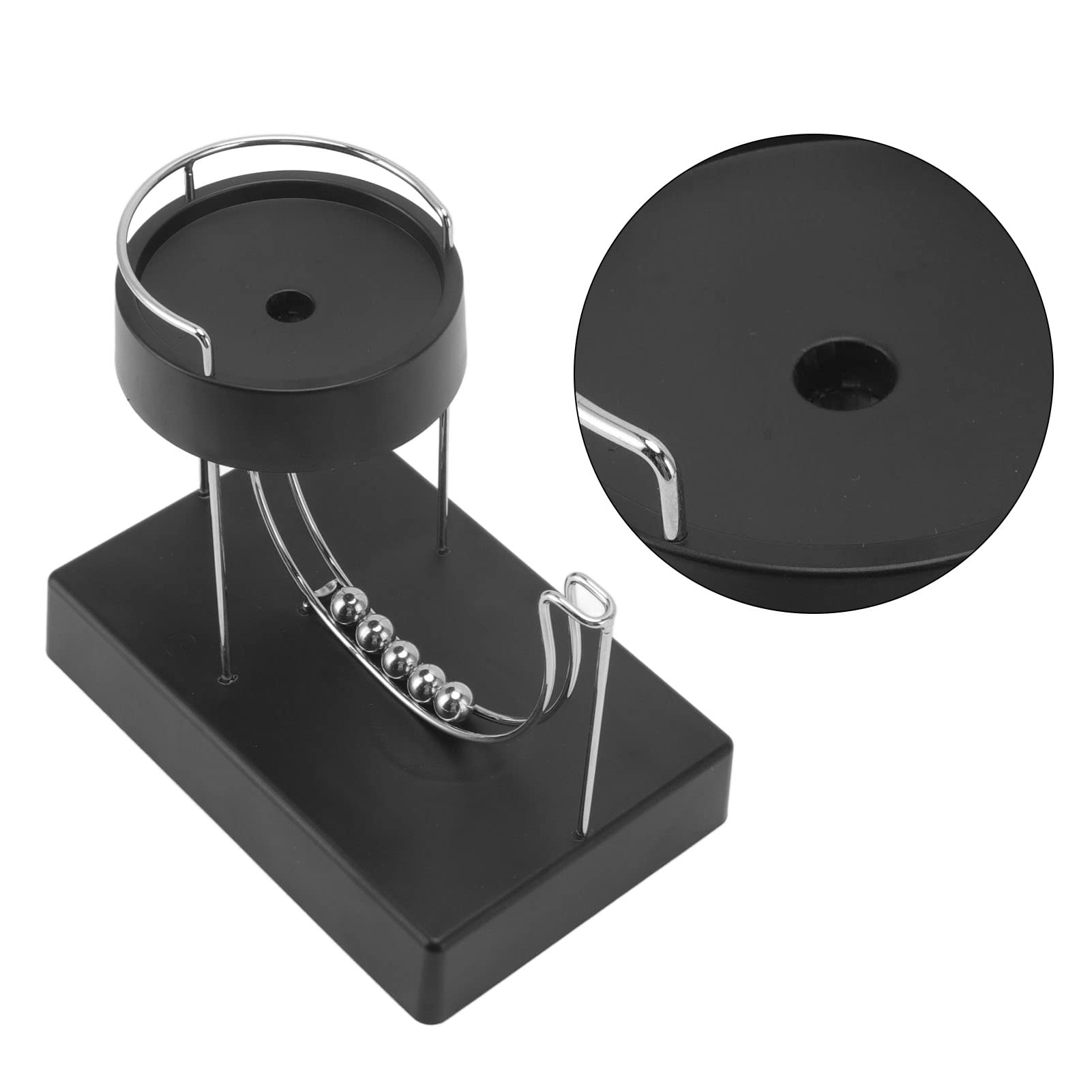 Perpetual Motion Machine Desk Toy Low Noise Stress Relief Desk Toy Perpetual Motion Simulator Educational Toys for Home Office Perpetual Motion Machine Desk Toy Low Noise Stress Relief Desk Toy Perpetual Motion Simulator Educational Toys for Home Office