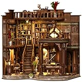 regalo libreria genova 【Legno di Prima Qualità】Questo diy book nook kit è realizzato in legno di prima qualità accuratamente selezionato, che lo rende robusto e resistente, ideale per sostenere libri pesanti. Il materiale è ecologico e inodore, proteggendo la salute della tua casa. Il legno vintage ha un tocco caldo e morbido, è resistente e unisce praticità e rispetto per l'ambiente.