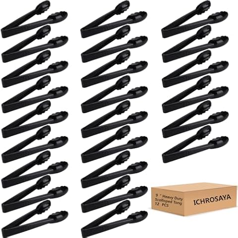 ICHROSAYA 9 Inch Plastic Tongs Cover