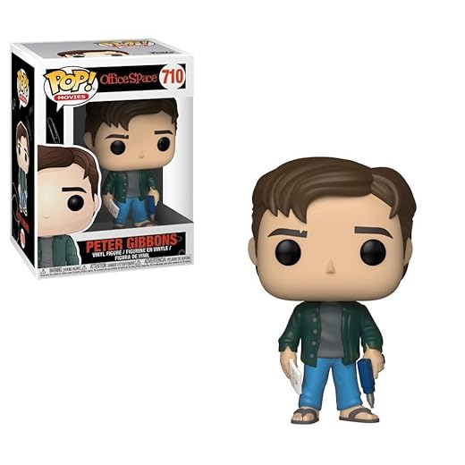 Sale Funko Pop! Movies: Office Space - Peter Gibbons