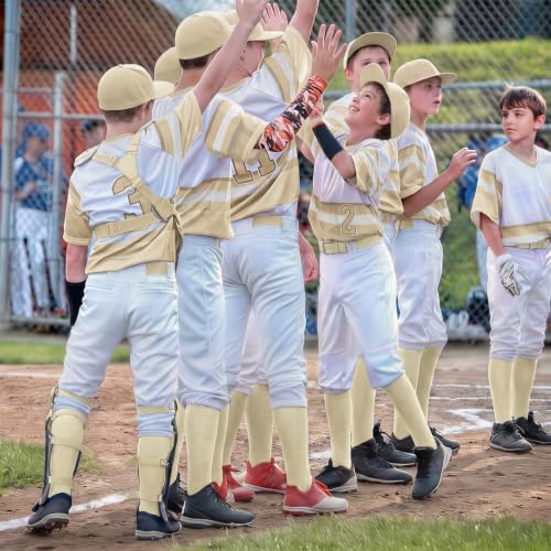 Image of XZQTIVE Baseball Socks and Belt Combo,Over the Knee Softball Socks and Belt,Knee High Football Socks for Kids Youth Adults