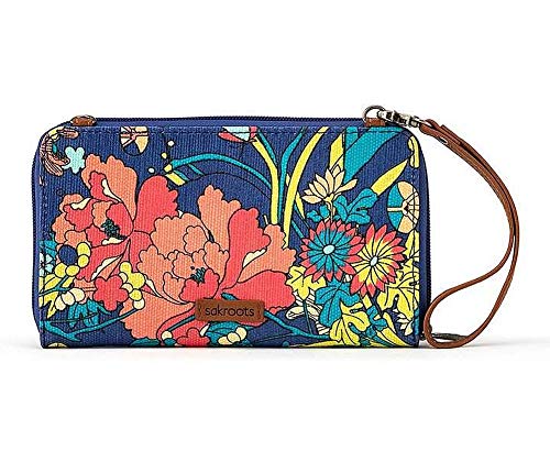 Image of Sakroots Smartphone Crossbody Purse - Women's Cellphone Bag & Wallet For Everyday - Convertible Wristlet With Zipper