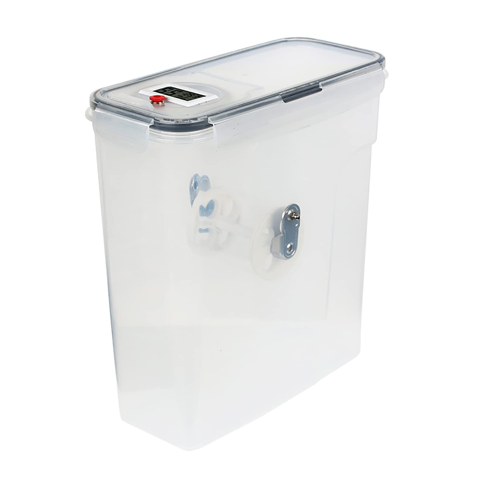 Materiały Eksploatacyjne Do Drukowania 3D Uszczelnione Pudełko Do Suszenia, Pyłoszczelne Pudełko 4L Z Wyświetlaczem Temperatury I Wilgotności, Odpowiednie Do 1kg Materiału PLA ABS