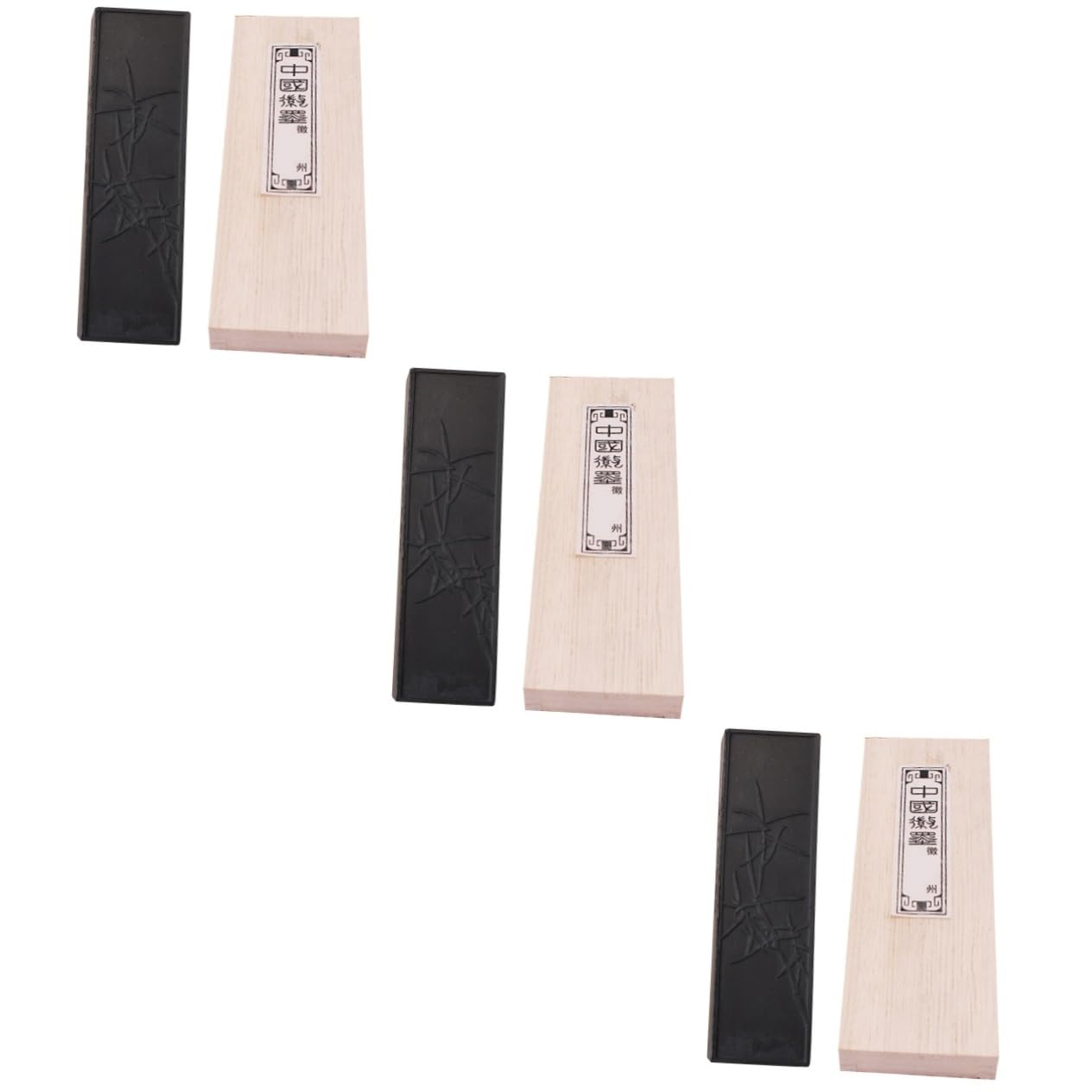TEHAUX 3ensembles Encre Chinoise Bloc Avec Boîte Pour Et Peinture Outil Pour Débutants Et Artistes
