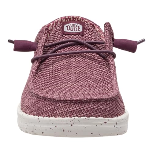 Image of HEYDUDE Women's Wendy Stretch Sox Slip On Loafer | Lightweight Stretch Mesh Easy On | Elastic Laces, Sock Like Fit