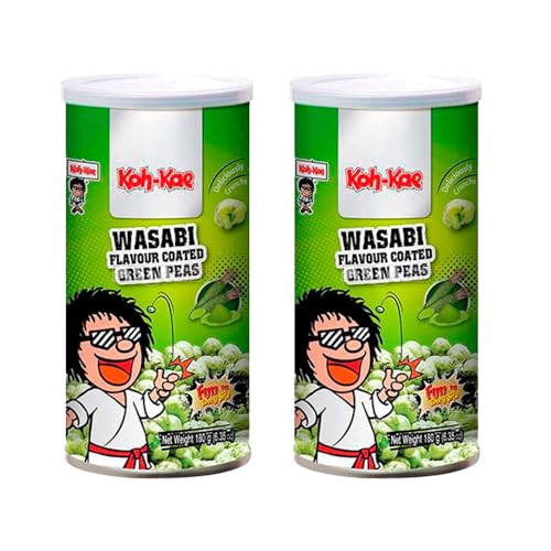 Guisantes recubiertos de wasabi 180 g - Pack 2 unidades (2x180g)