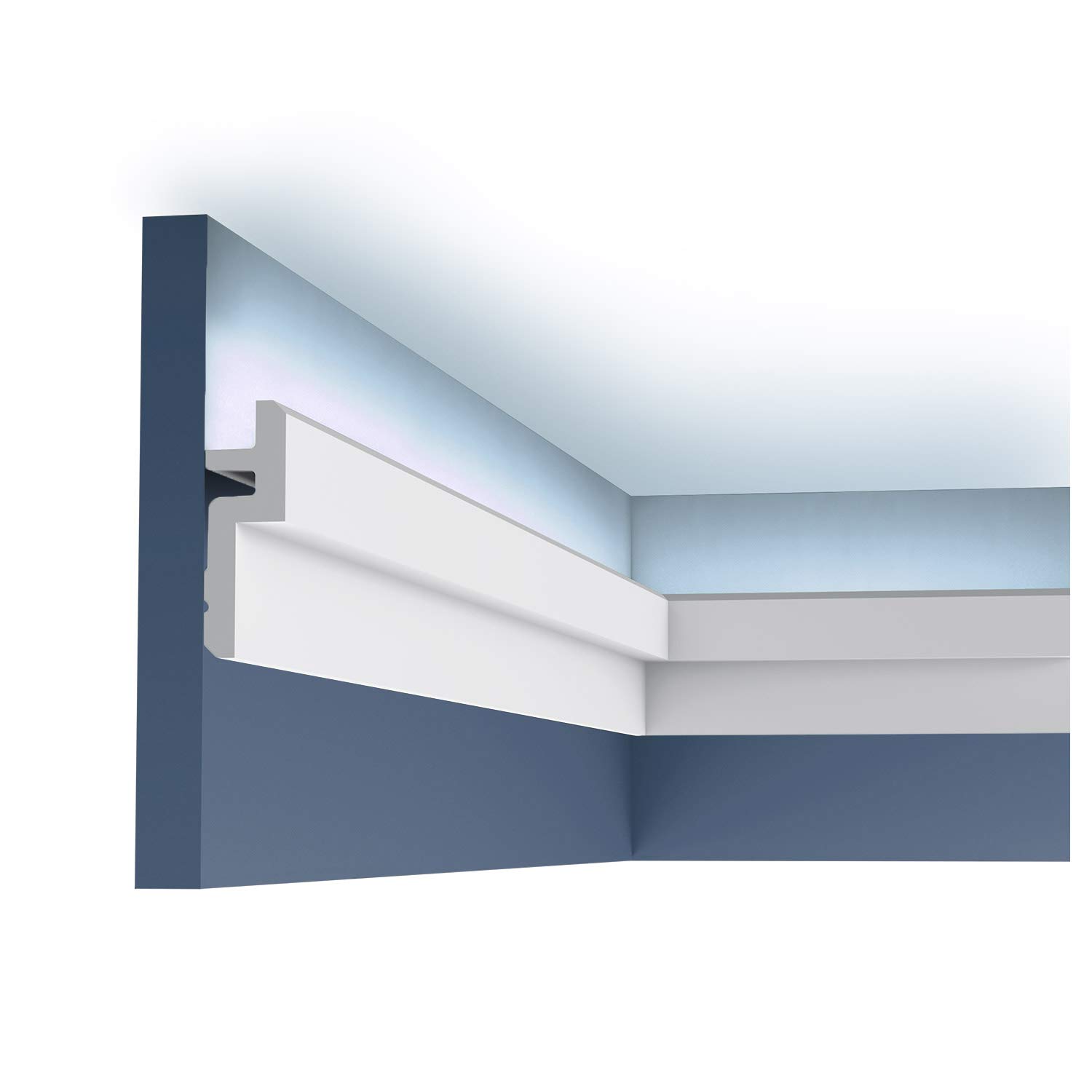 Orac Decor C394 Modern Steps Cornice Moulding For Indirect Lighting 2 M 5414433018184
