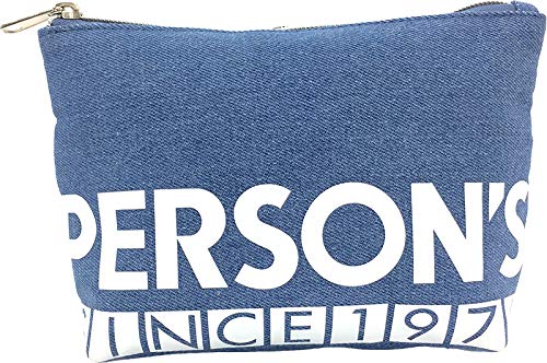 ティーズファクトリー PERSON'S デニム三角ポーチ ブルー 約H13×W20.5×D5cm 綿 ポリエステル PS-5570352DB