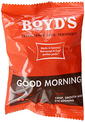 Boyd's Coffee Single Cup Coffee, Good Morning, 20 Count