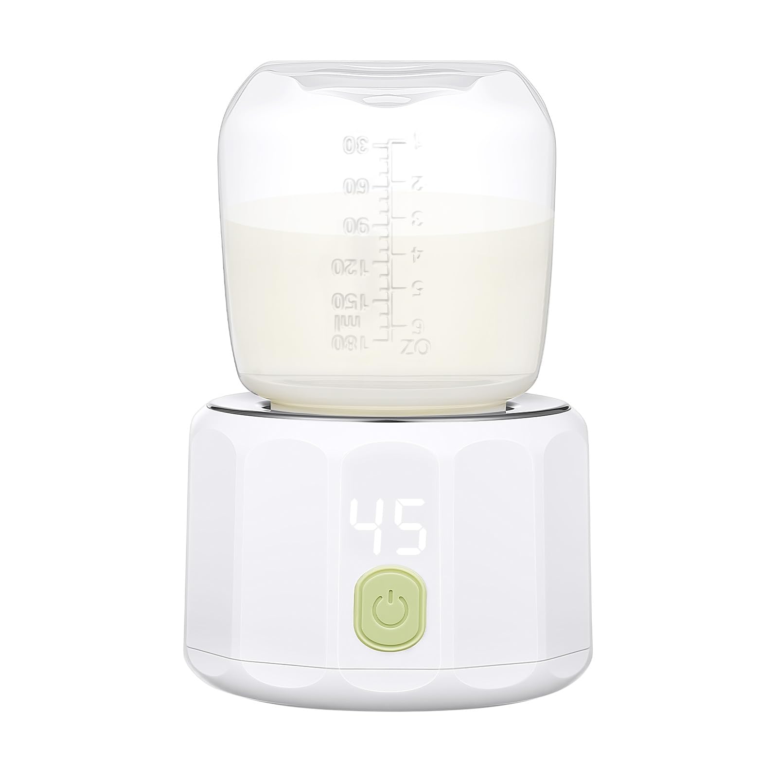 Vicloon Flaschenwärmer, Scaldalatte Portatile Rapido in 3 Minuti con 4 Temperature Selezionabili, Scaldabiberon Ricaricabile, a Prova di Perdite, Latte Artificiale, Acqua