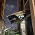 Door Canopy Outdoor Waterproof Roofing Canopies Light-Transmitting Sunscreen for Window, Porch, Back Door Champagne Aluminium Alloy Bracket + Brown Polycarbonate Plate