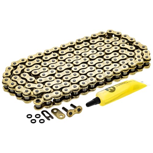 NICHE Gold 420 X-Ring Chain 130 Links with Connecting Master Link