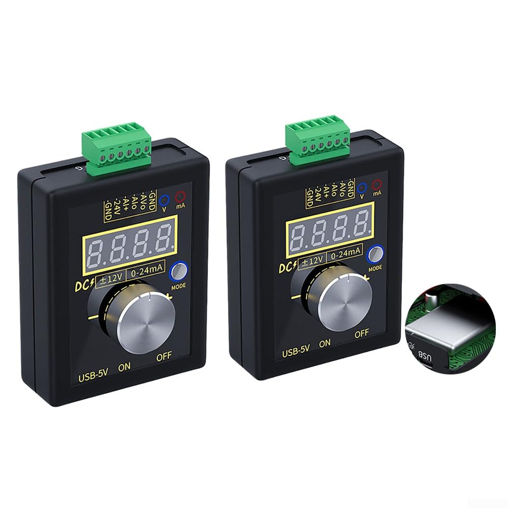 Digitaler Signalgenerator, 4-stelliges High-Definition-Display, robustes ABS-Material (mit Batterie)
