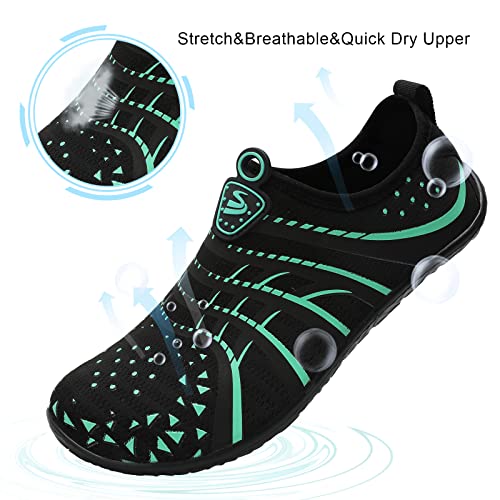 Image of Spesoul Womens and Mens Water Shoes Breathable Quick Dry Soft Barefoot Aqua Socks for Hiking Swim Beach Surf Yoga Sport