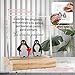 Imagen de Rebundex Pinguino Regalos para Parejas San Valentin Regalos Mujer Originales para Hombre Originales para Mujer Cumpleaños Placa Acrílica de Pingüino para Hombre Navidad Aniversario Pareja Novio Novia