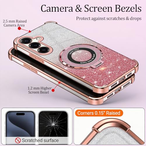 Coque transparente Tecno Spark 20 Pro rose pour filles - 6