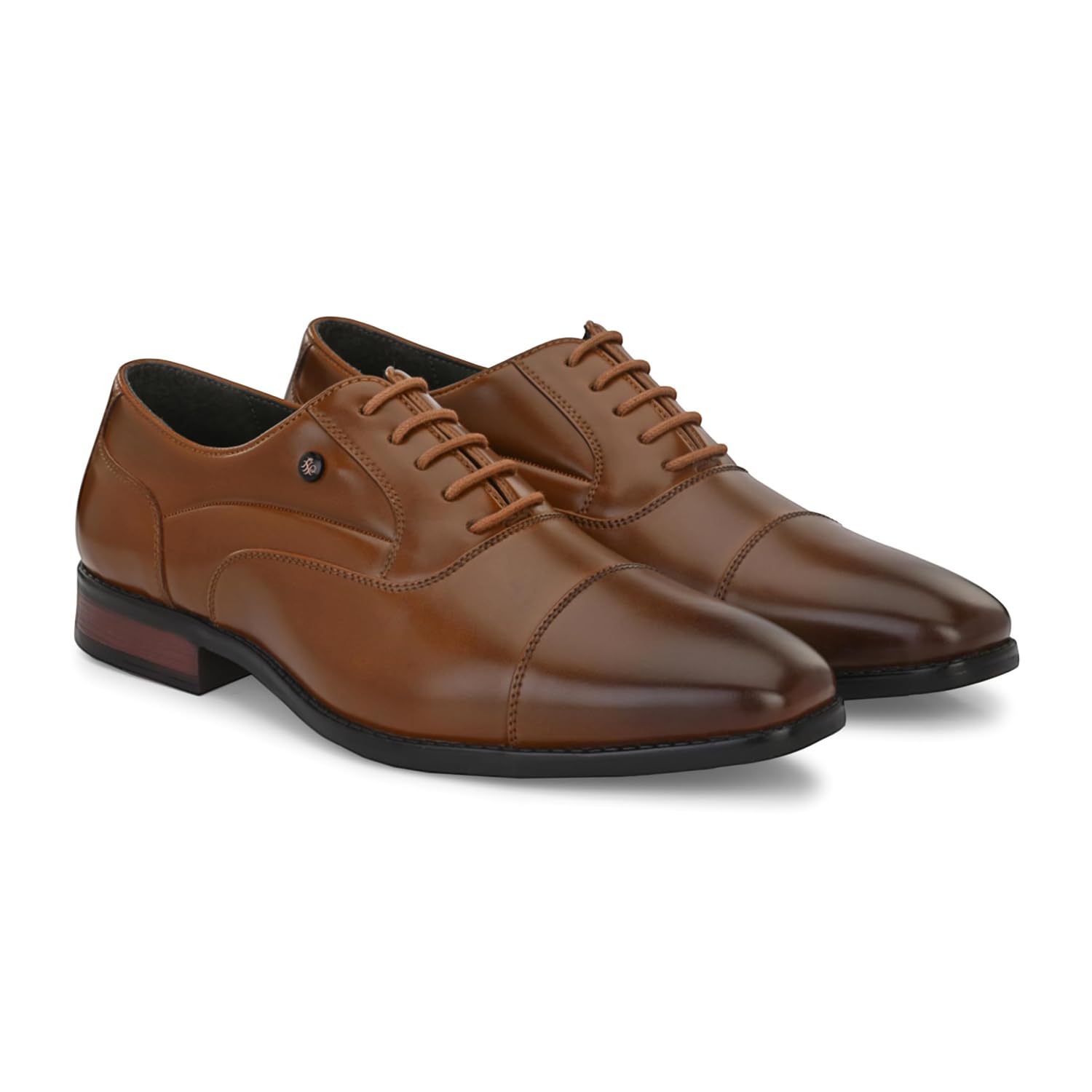 san frissco Mens Formal Shoes Lace Up Leatherette Oxfords/Soft Cushioned Footbed with TPR Sole/Comfortable, Stylish, Trending, Party, Outdoor Shoes for Office & College-picture-50