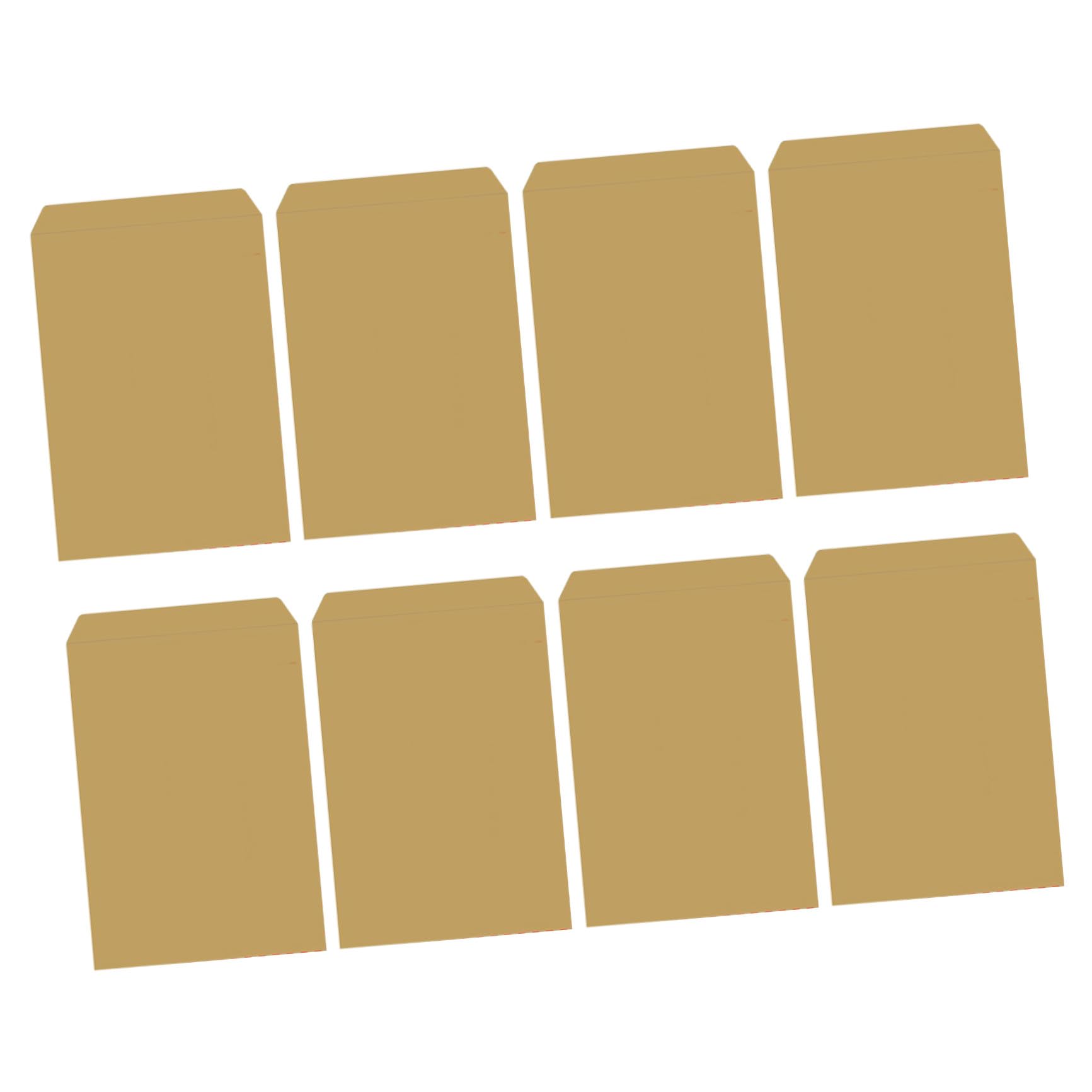 ABOOFAN Buste in Carta Kraft 200 Pezzi, Busta Porta Lettere Elegante, Colore Khaki, per Compleanni e Banchetti