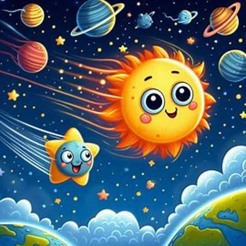 586. Lul&uacute; y Mal&uacute; (infantil) Podcast Por  arte de portada