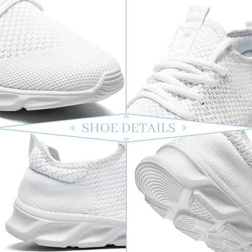Image of Running Shoes for Men Womens Walking Slip On Tennis Sneakers | Comfortable Lightweight丨Breathable Mesh丨Gym丨Non Slip Sole丨Unisex Shoes丨 Athletic Workout Casual Fashion Sports