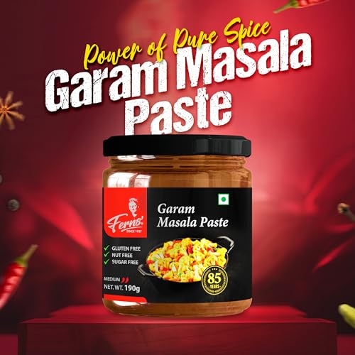 Image of FERNS' GRAM MASALA PASTE 190G| SUITABLE FOR VEG & NONVEG CURRIES|