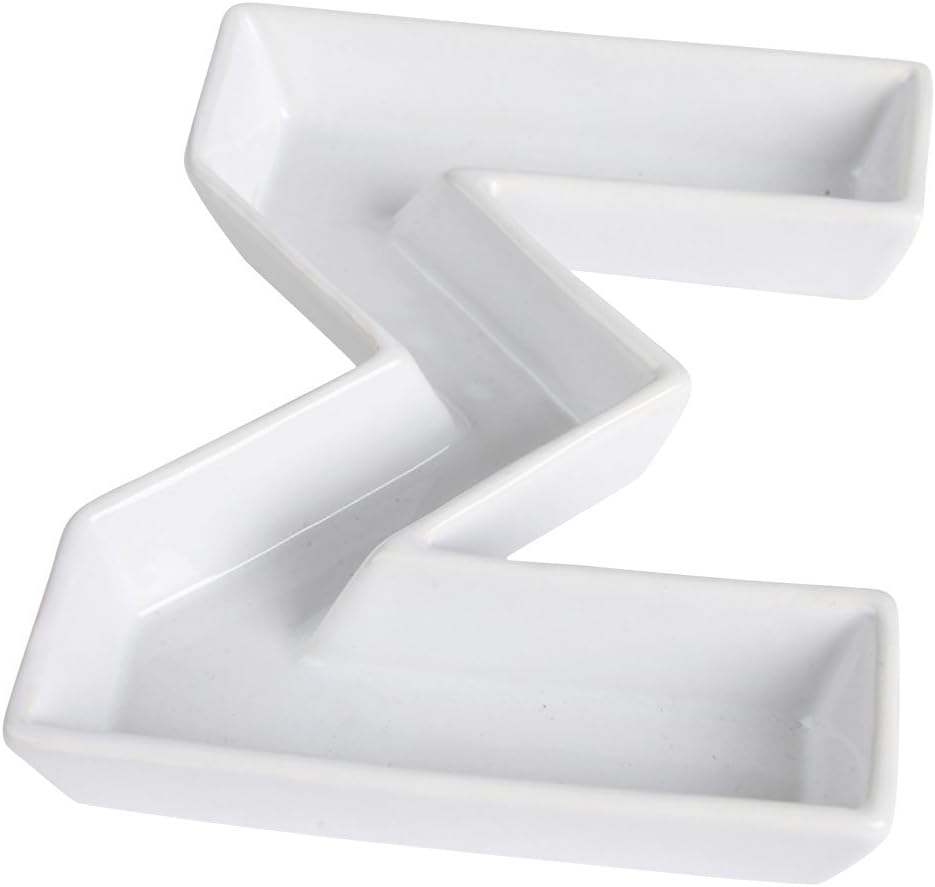 Ceramic Greek Alphabet Dish, Sigma