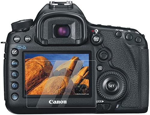 Image of ARMOUR GUARDS 9H Shatterproof Camera Screen Protector Compatible With CANON EOS 7D MARK 2 With Installation kit (Transparent) (Not a Tempered Glass it's UNBREAKABLE) (Pack of 2)