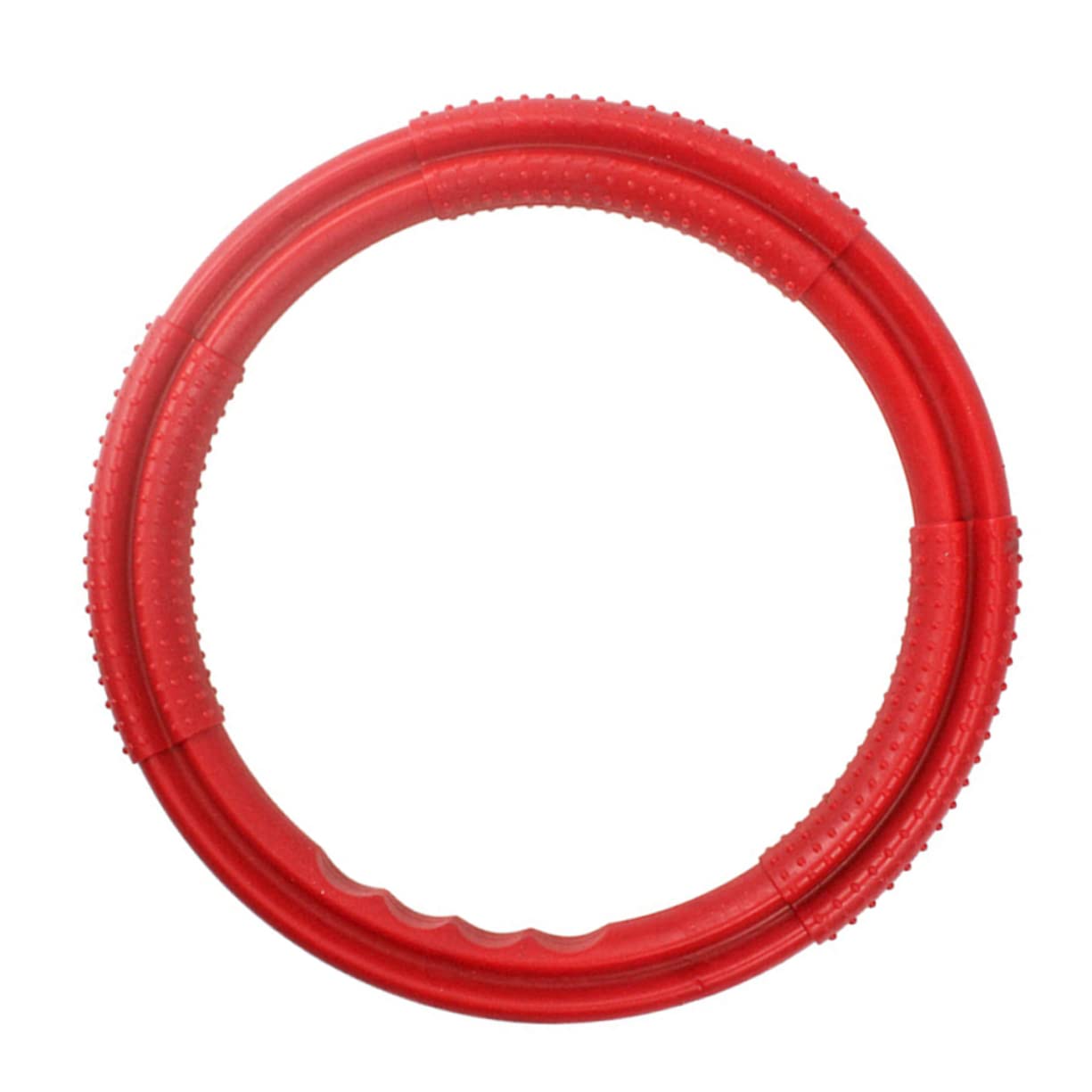 Jouets de cercle pour chien et chiot en caoutchouc rouge jouet interactif