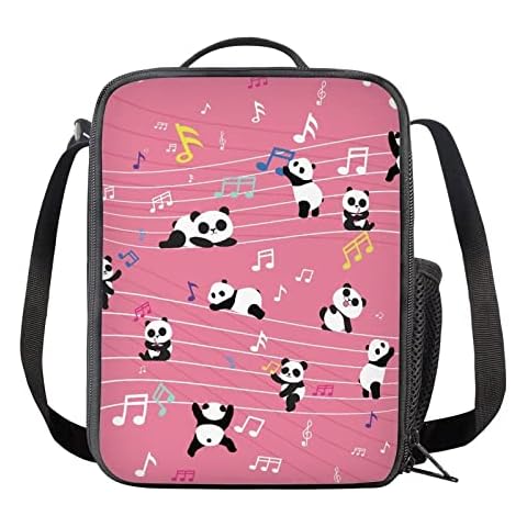 SEANATIVE Bolsa de Almuerzo con Estampado de Panda Aislada Cover