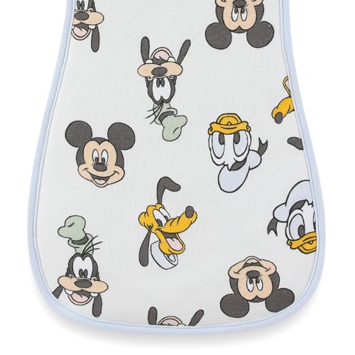 Image of Disney Baby Mickey Mouse Burp Cloths 3 Pack 20 inch x 10 inch Burping Rags Infants