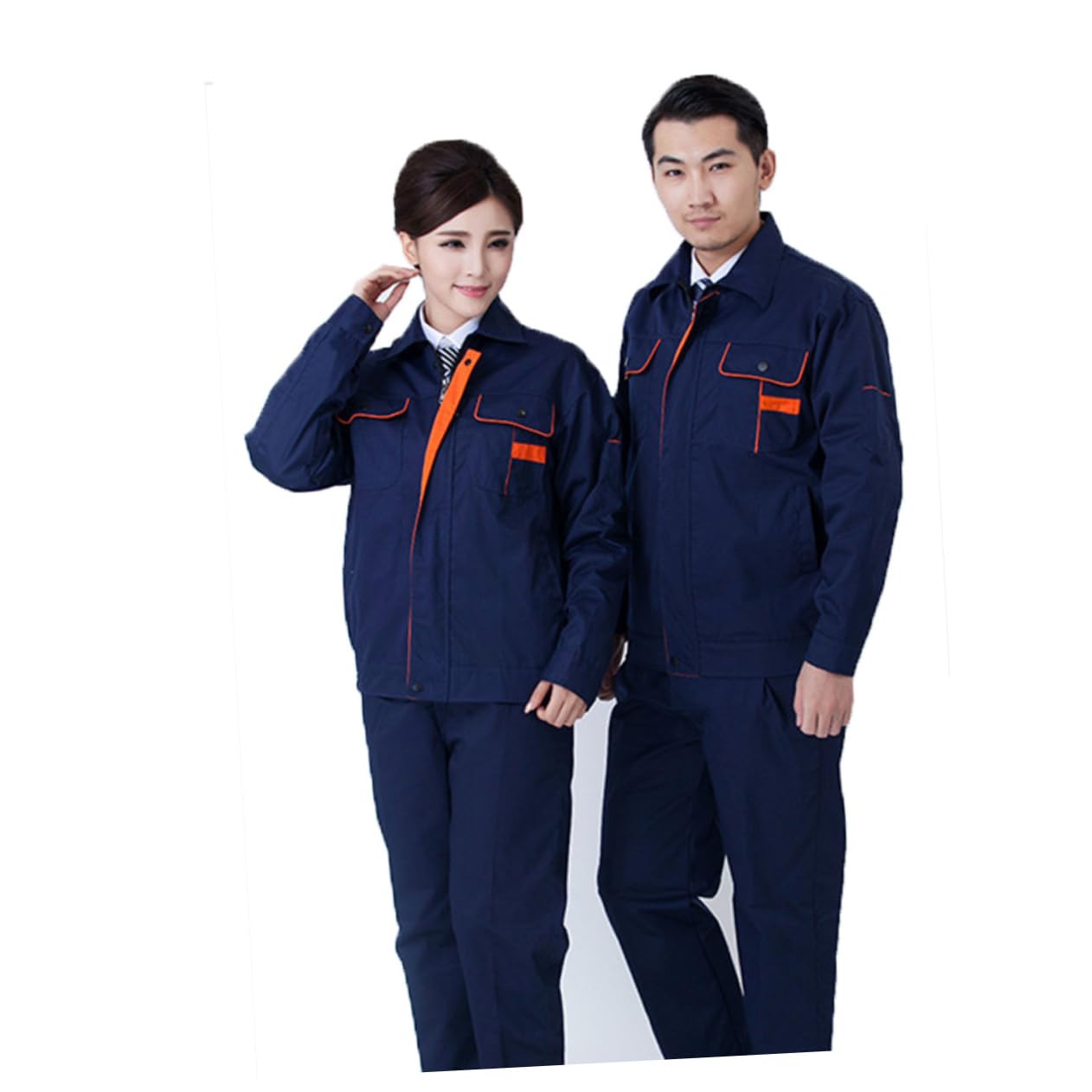 Housoutil Combinaison de Travail pour Soudeurs Vêtements de Protection Blouse de Soudage Uniforme Automne