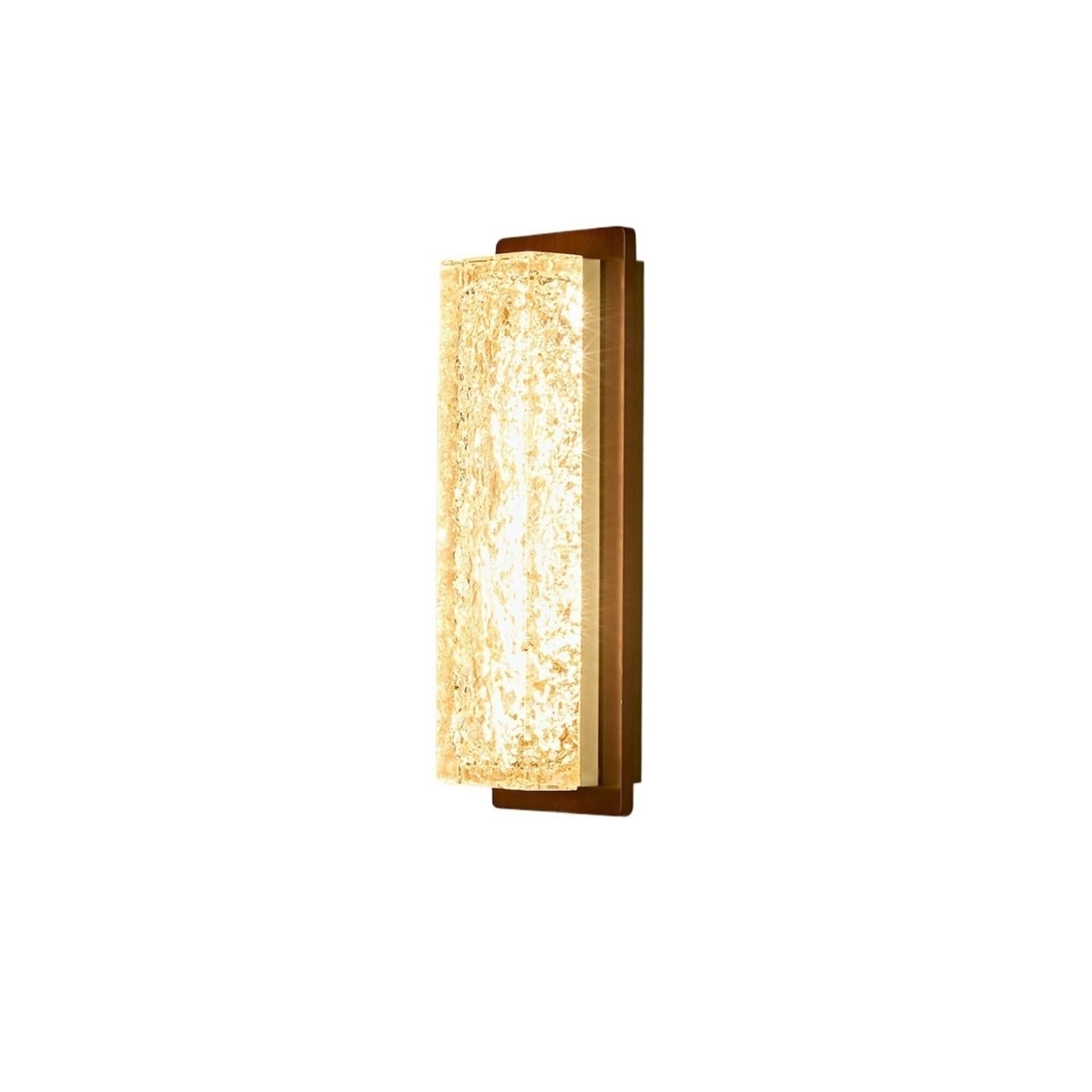Yinj9562fg Living Room Walnut Modern Chinese Style Living Room Bedroom Bedside Study Antique Long Wall Lamp Decor