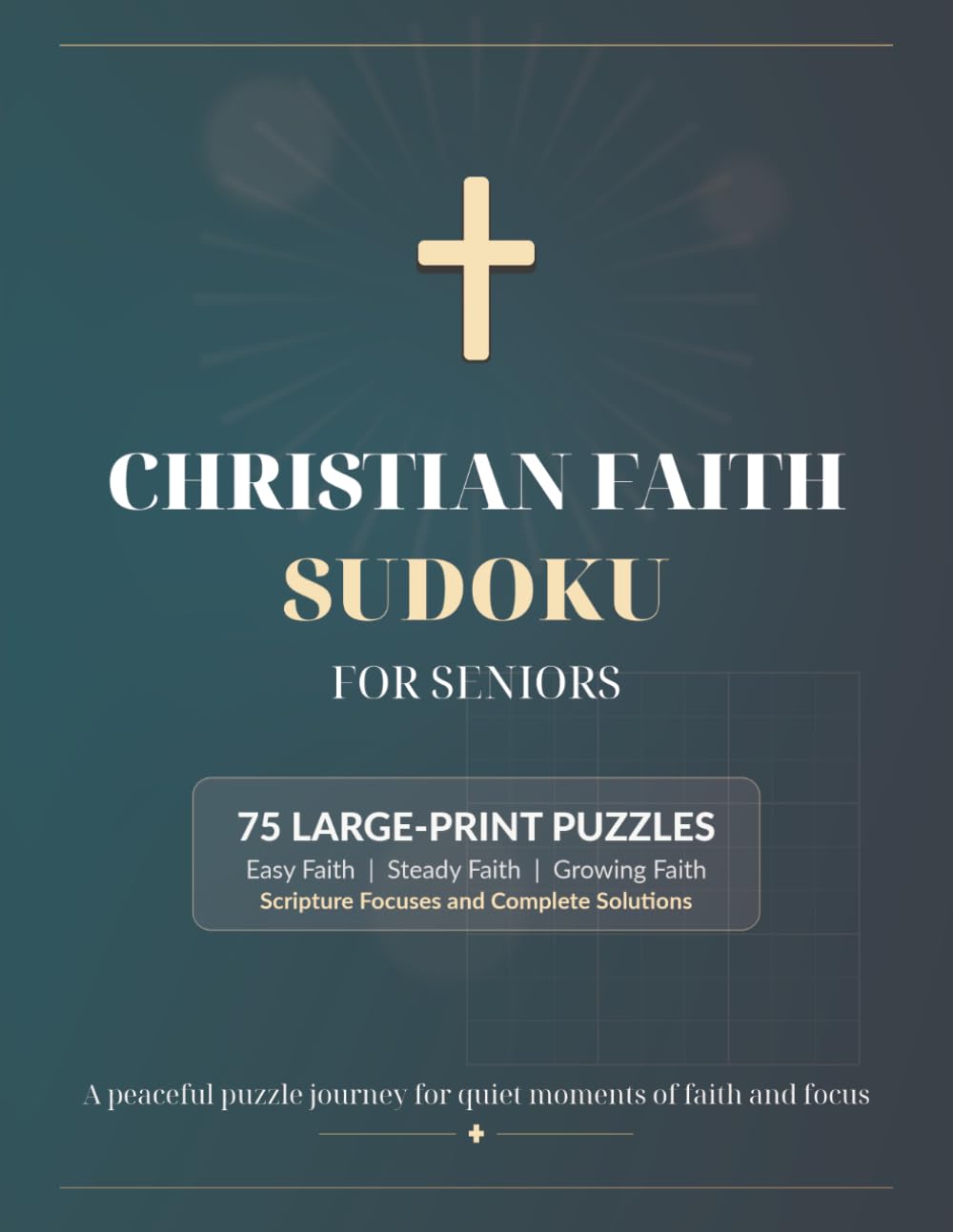 Christian Faith Sudoku for Seniors