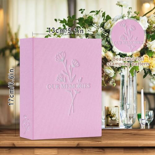 Lanpn Small Photo Album 6x4 2 Packs, Each Pack holds 50 Pictures - Image 2